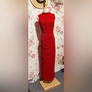 Red Midi Dress